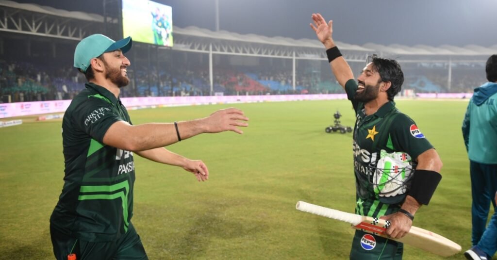 Mohammad Rizwan and Salman Agha Partnership breaks world record with 260-run stand against South Africa in 3rd ODI, Karachi.