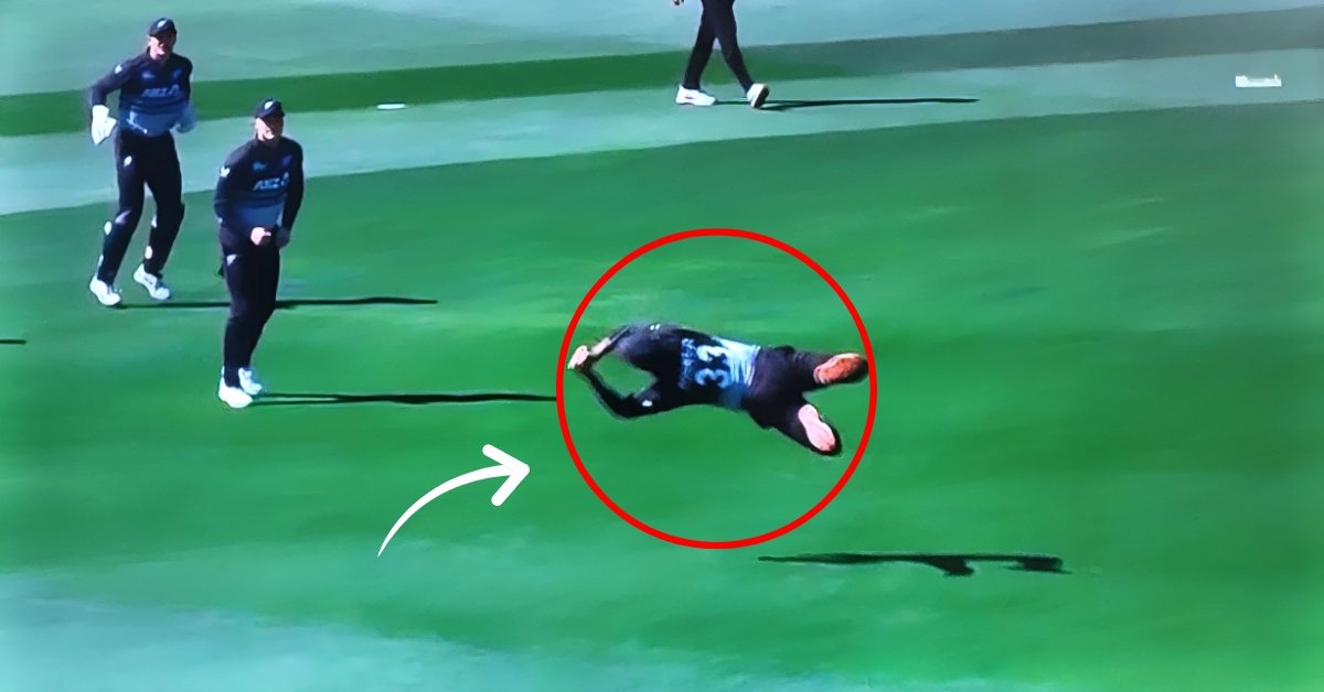 NZ vs PAK, 1st T20I: Tim Robinson का हवाई कैच वायरल, सोशल मीडिया पर मचा तहलका!