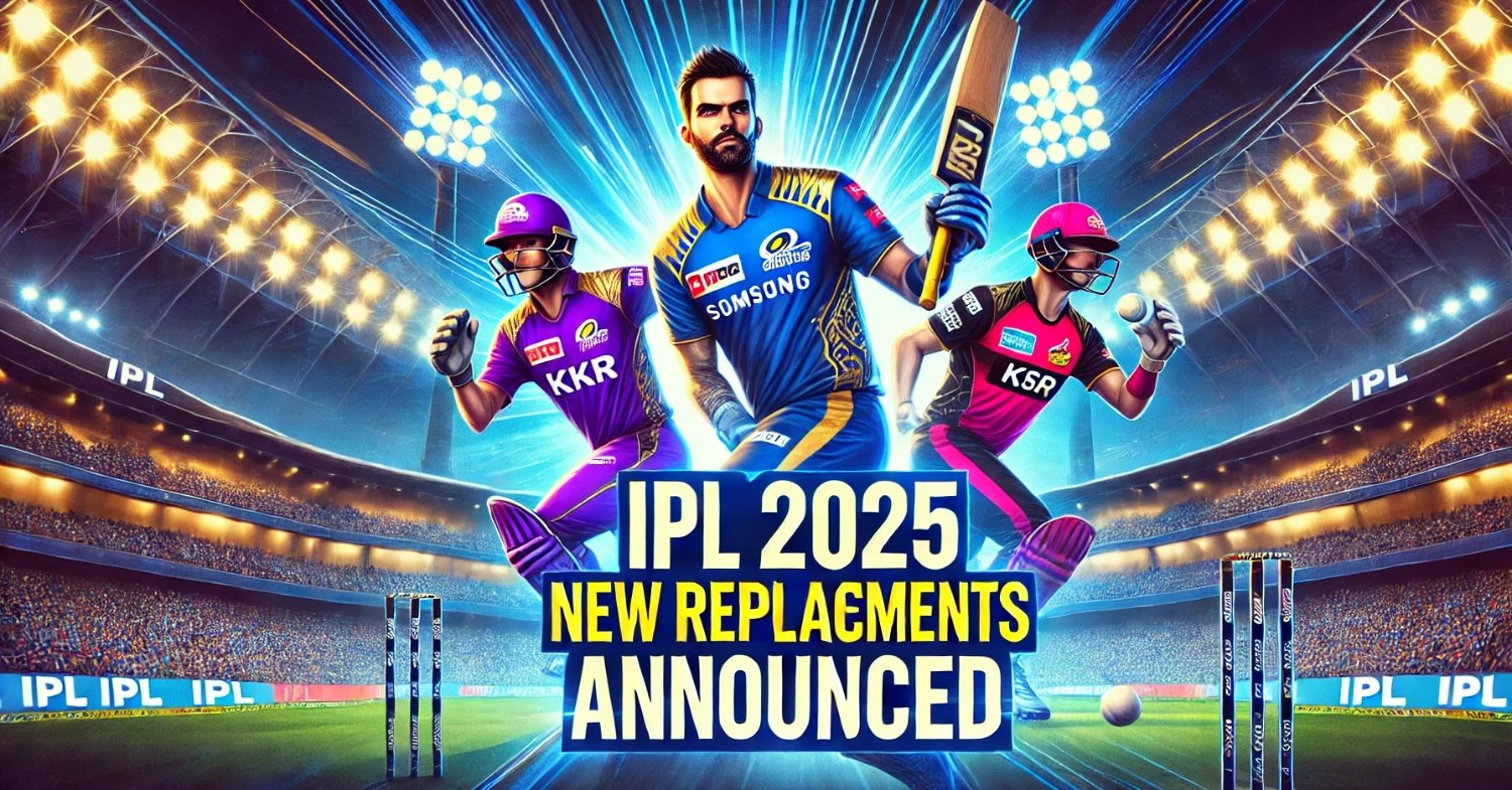 New replacements announced for IPL 2025: Corbin Bosch joins Mumbai Indians, Chetan Sakariya replaces Umran Malik in KKR, and LSG faces major injury crisis.